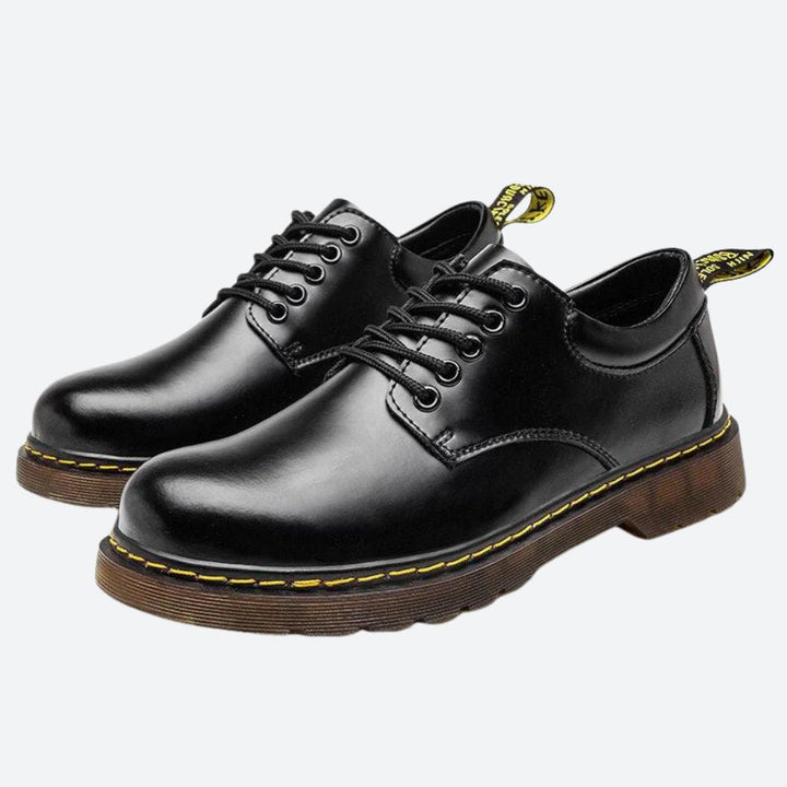 Stylish Handmade Italian Leather Oxford Shoes - Tyron