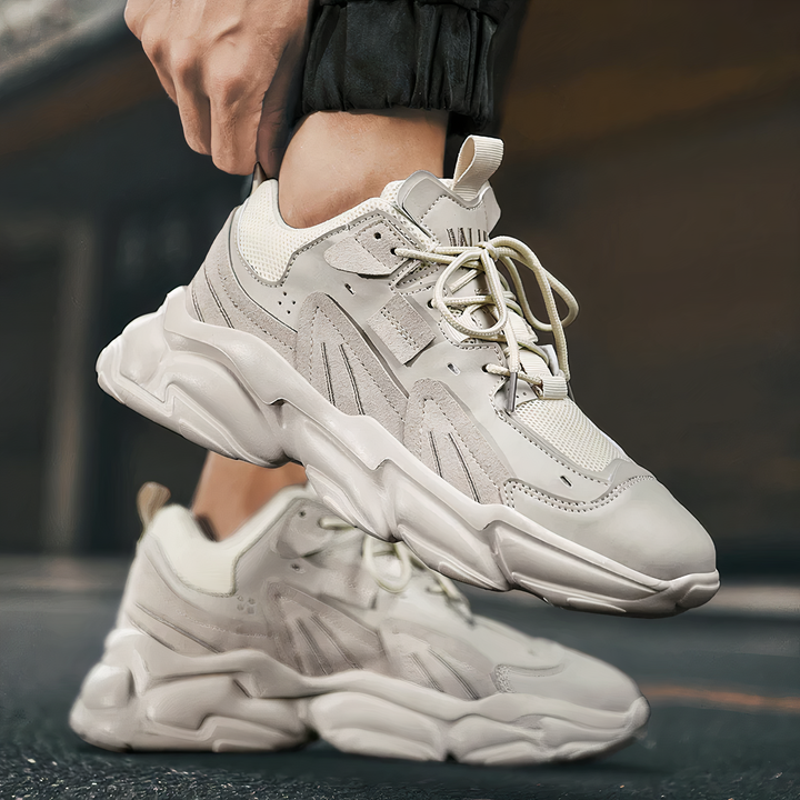 Rehaussez votre style avec les baskets légères à semelle Boost de 6 cm - Van !