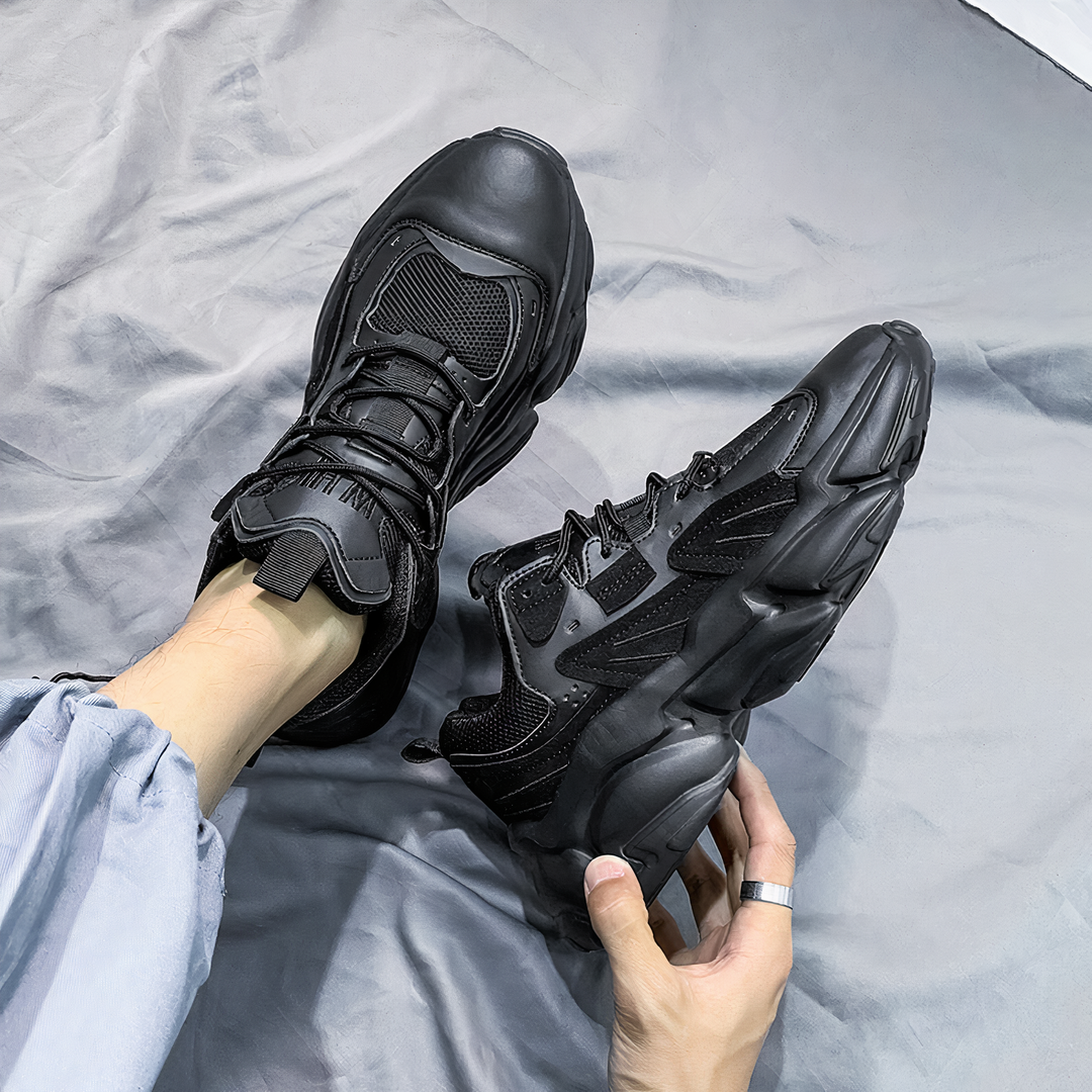 Rehaussez votre style avec les baskets légères à semelle Boost de 6 cm - Van !