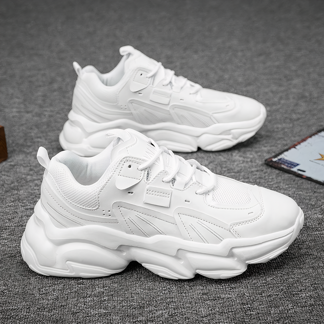 Rehaussez votre style avec les baskets légères à semelle Boost de 6 cm - Van !