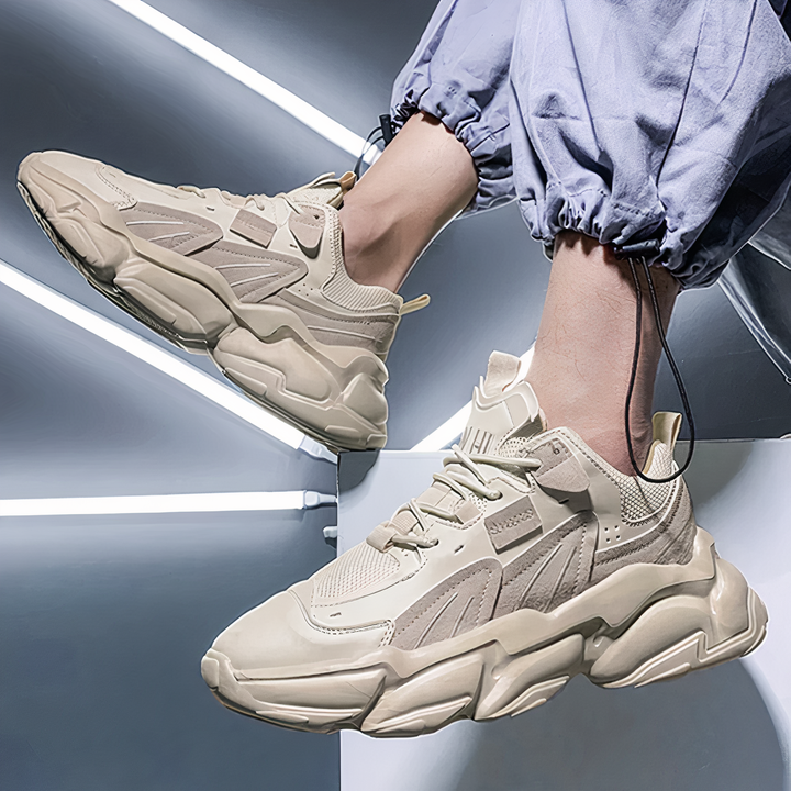Rehaussez votre style avec les baskets légères à semelle Boost de 6 cm - Van !