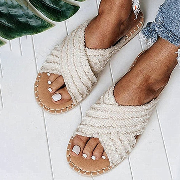 Marielle - Chaussons classiques élégants avec une touche raffinée