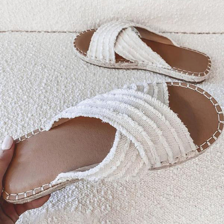 Marielle - Chaussons classiques élégants avec une touche raffinée