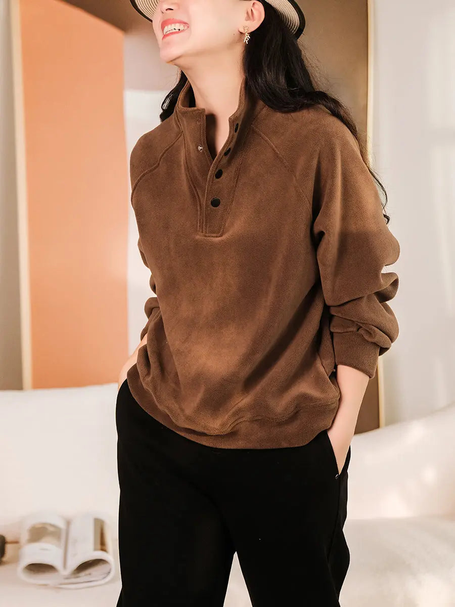 Samantha - Stilvolles, lässiges, schlichtes Herbsthemd für Frauen