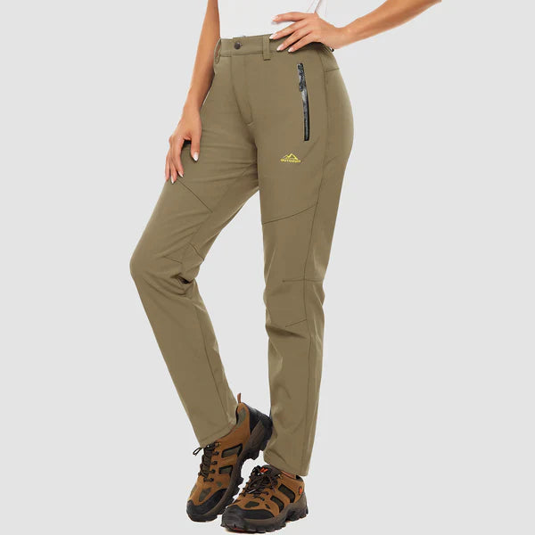 Eleanor - Pantalon femme imperméable avec doublure en polaire luxueuse