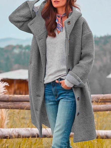 Ella™ - Manteau en laine douillet