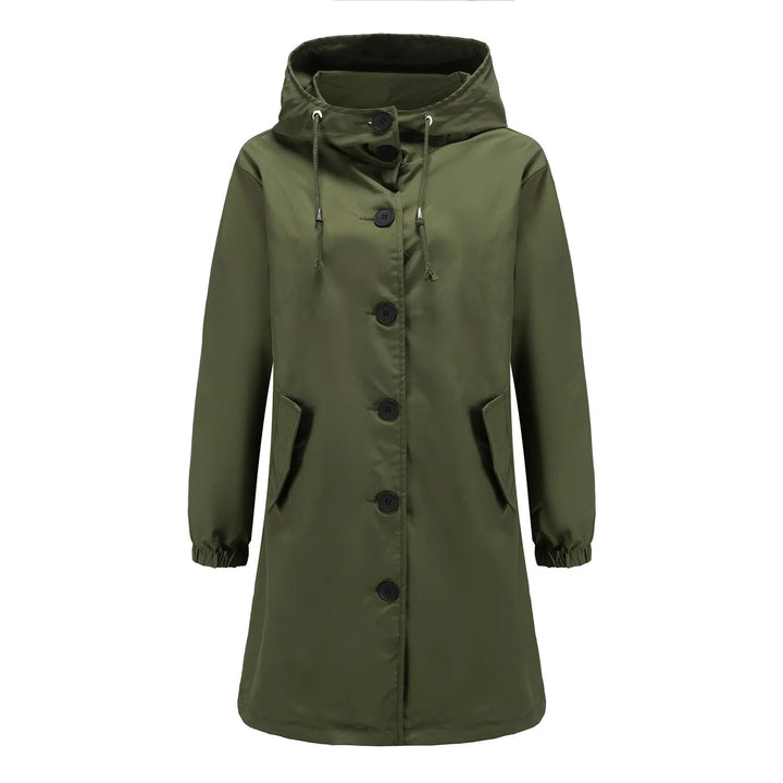 Flieder - Stylish Women's Windbreaker with Waterproof Hood