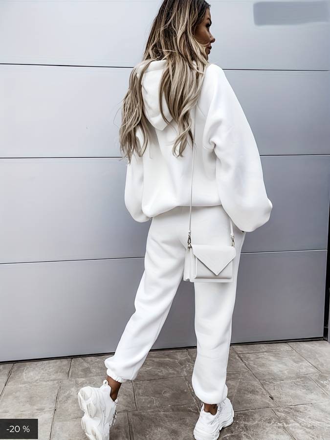 Karina - Ensemble stylé avec sweat à capuche oversize et pantalon de jogging pour femmes