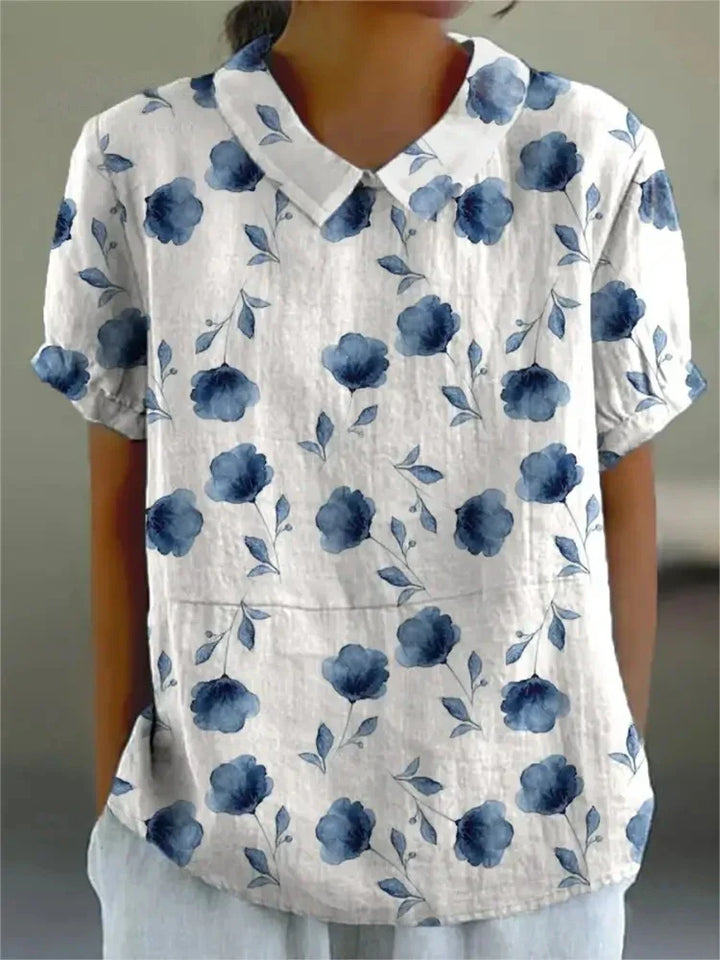 Mia™ - Blouse fleurie chic
