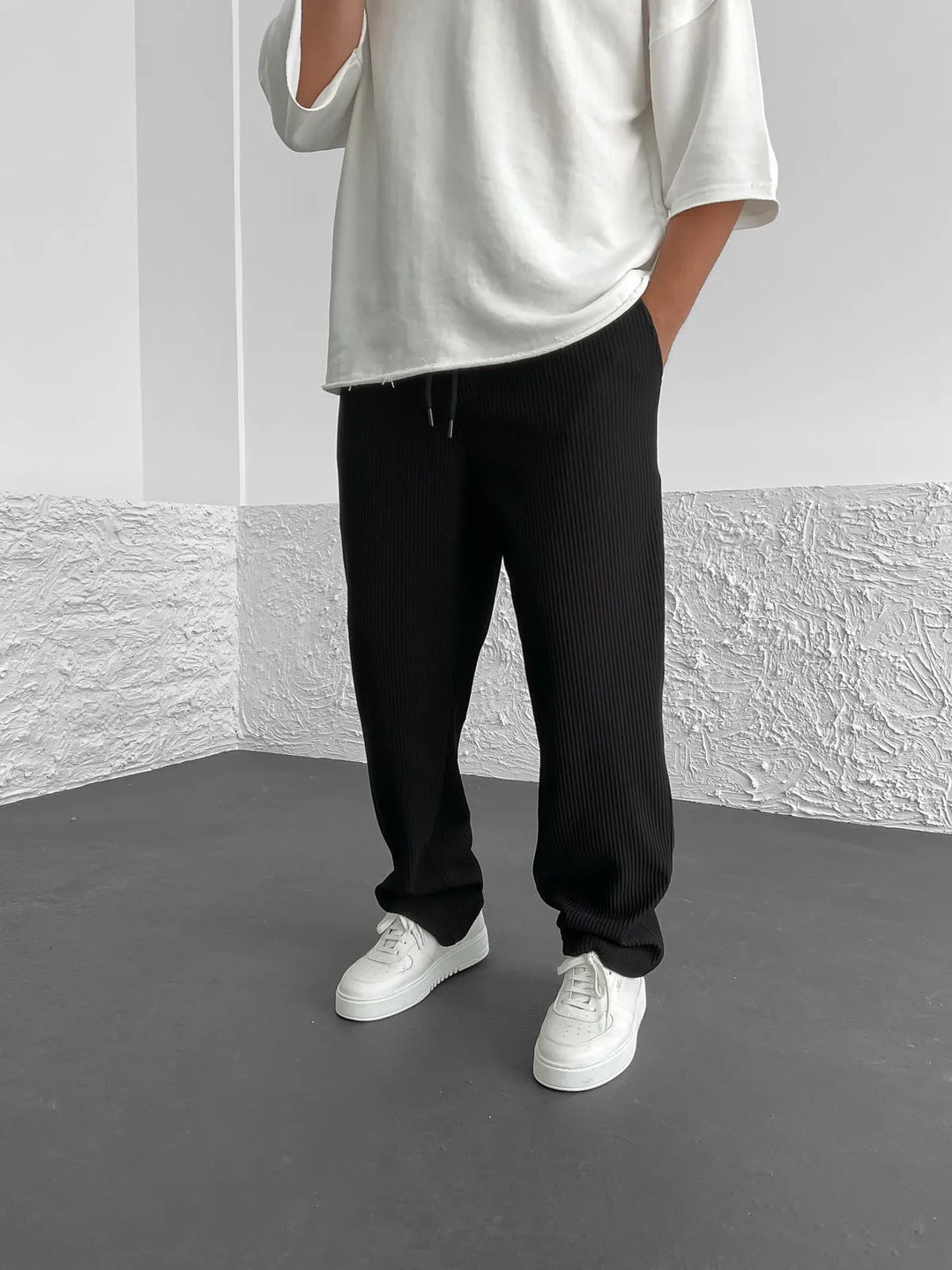 François™ - Pantalons en spandex côtelé confortables