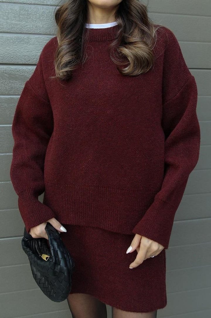 Lucie™ - Ensemble automnal doux en laine