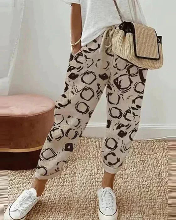 Emanuelle - Pantalons féminins tendance et décontractés pour un look élégant