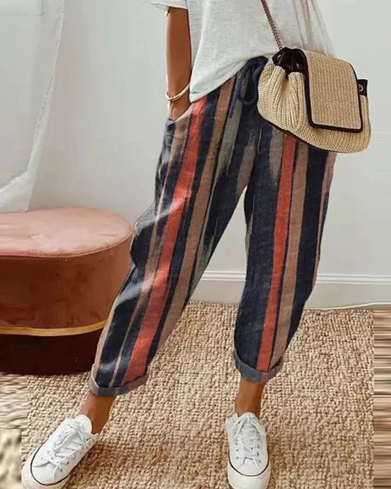 Emanuelle - Pantalons féminins tendance et décontractés pour un look élégant