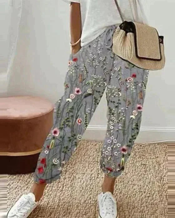 Emanuelle - Pantalons féminins tendance et décontractés pour un look élégant