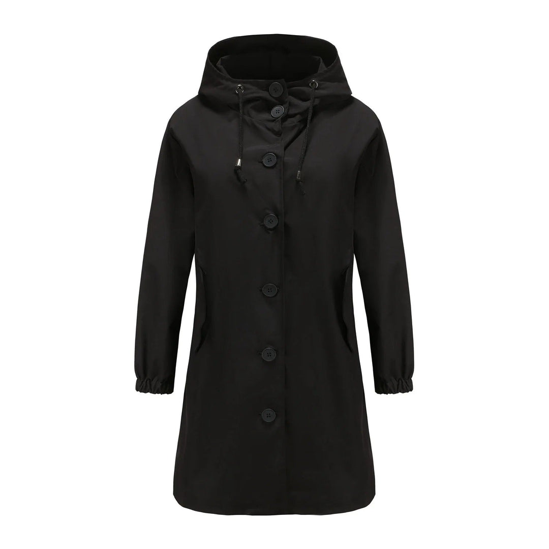 Flieder - Stylish Women's Windbreaker with Waterproof Hood