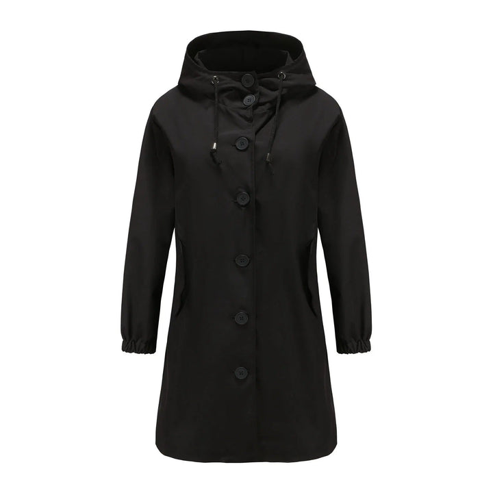 Flieder - Stylish Women's Windbreaker with Waterproof Hood