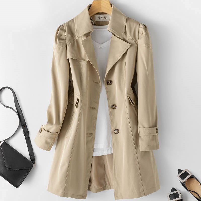 Claire™ - Trench en cachemire de haute qualité