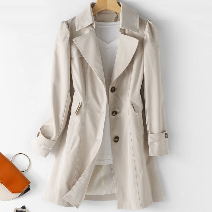 Anna™ - Trench-coat en cachemire premium