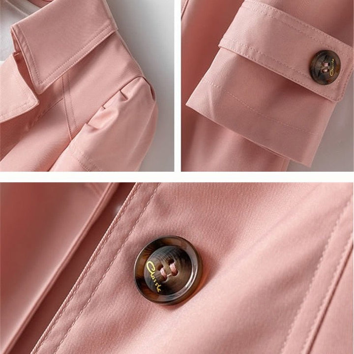 Anna™ - Trench-coat en cachemire premium