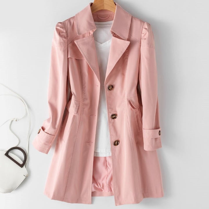 Anna™ - Trench-coat en cachemire premium
