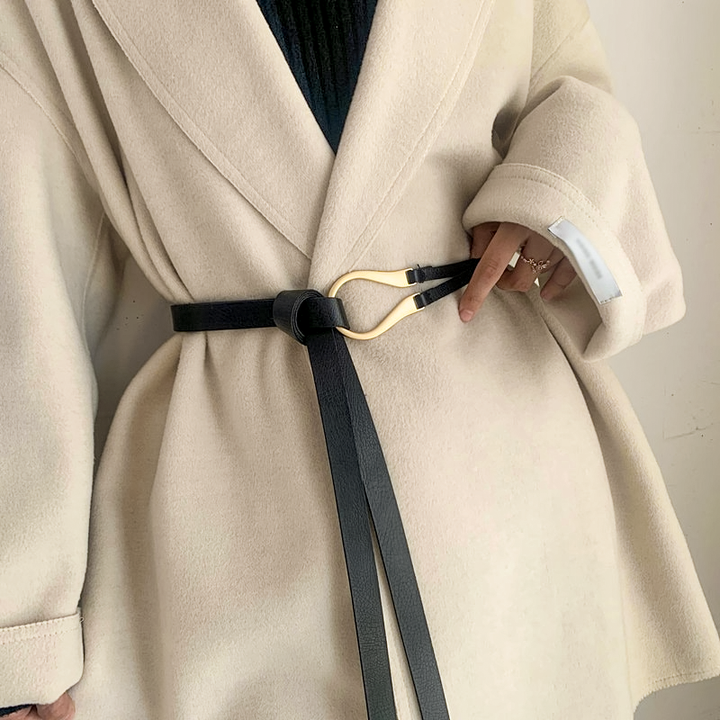 Sophie - Ceinture en cuir élégante et soigneusement conçue pour femmes