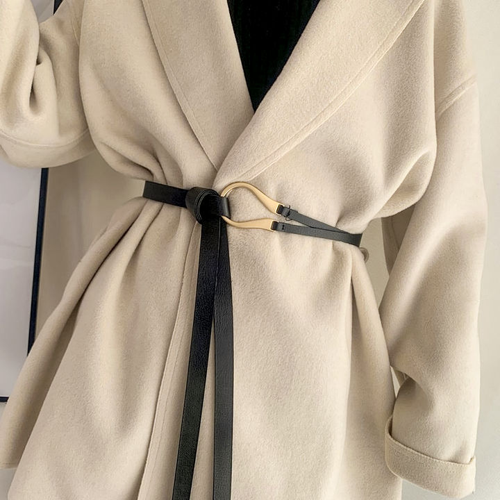 Sophie - Ceinture en cuir élégante et soigneusement conçue pour femmes