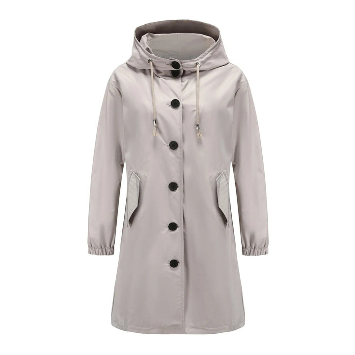 Flieder - Stylish Women's Windbreaker with Waterproof Hood