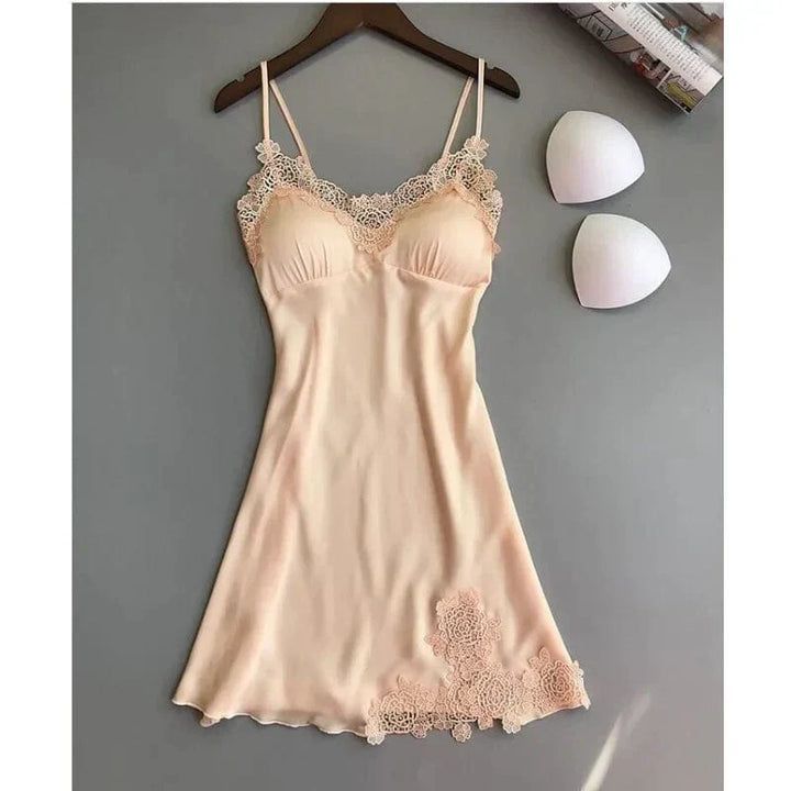 Kim - Chemise de nuit de printemps élégante et charmante pour femmes