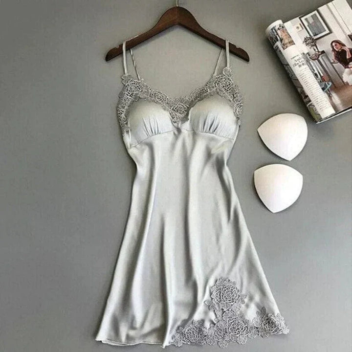Kim - Chemise de nuit de printemps élégante et charmante pour femmes