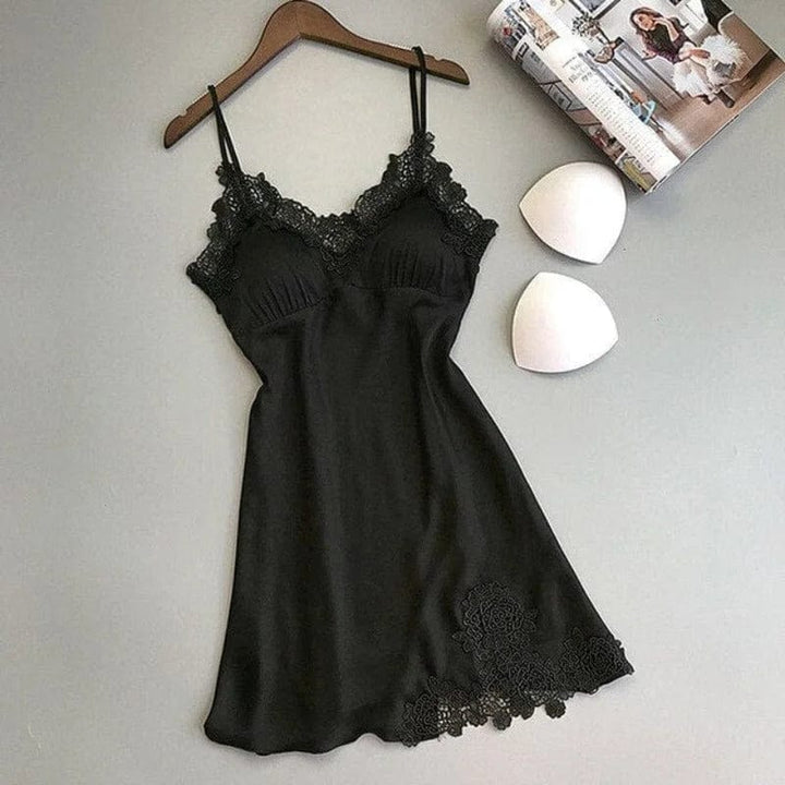 Kim - Chemise de nuit de printemps élégante et charmante pour femmes