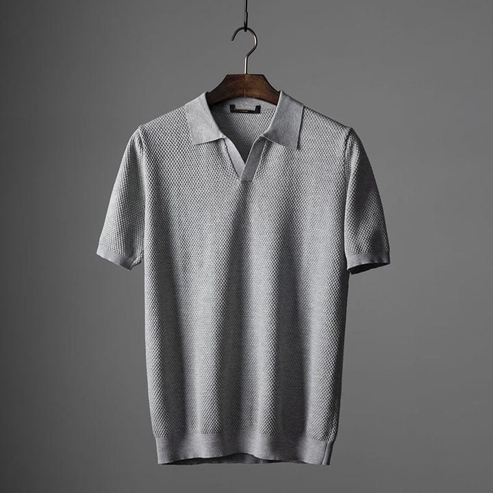 Stylish Knit Shirt for Summer - Aizo