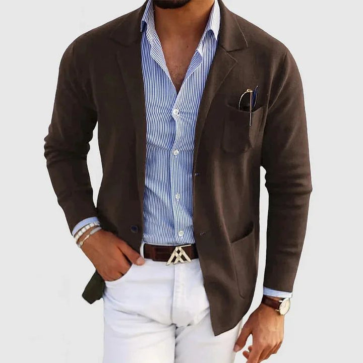 Blazer en laine décontracté chic - Elton