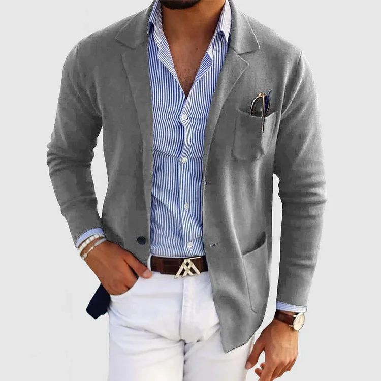 Blazer en laine décontracté chic - Elton