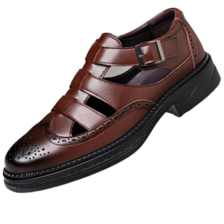 Modische Herren-Ledersandalen für den Sommer - Rien