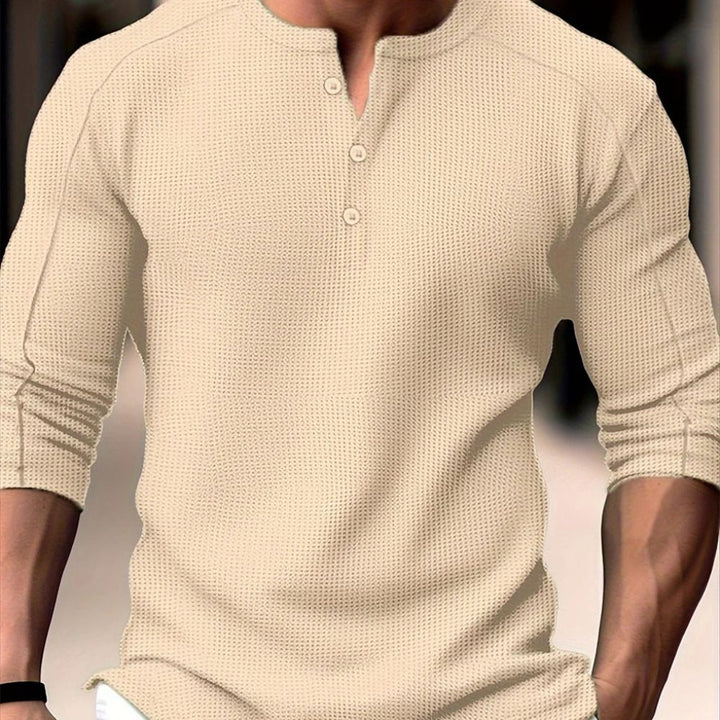 Chemise d'été tricotée à la mode et confortable pour hommes - Harko