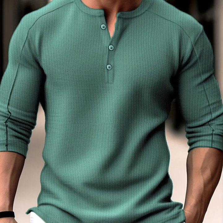 Chemise d'été tricotée à la mode et confortable pour hommes - Harko