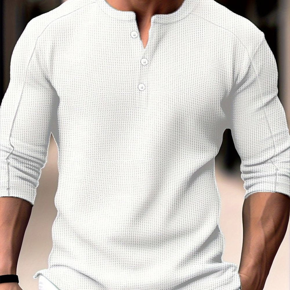 Chemise d'été tricotée à la mode et confortable pour hommes - Harko