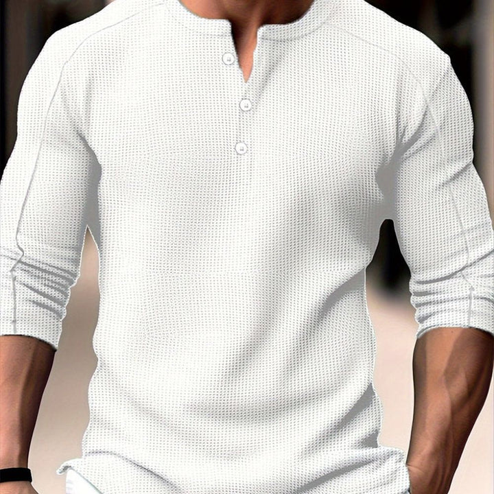 Chemise d'été tricotée à la mode et confortable pour hommes - Harko