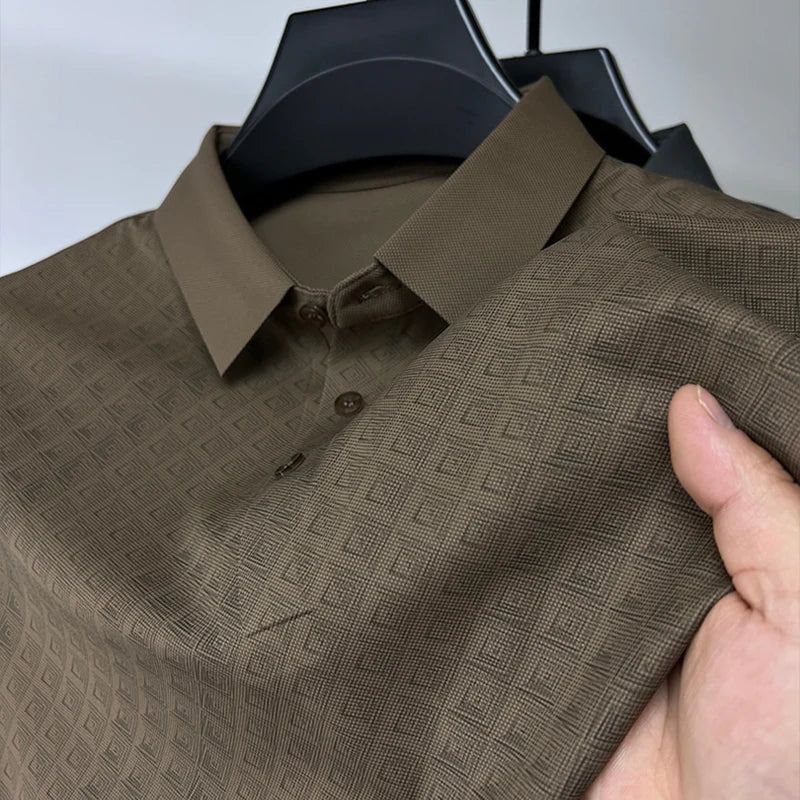 Stylish Silk Polo Shirt for the Summer Look - Borre