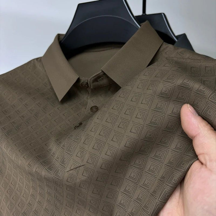 Stylish Silk Polo Shirt for the Summer Look - Borre