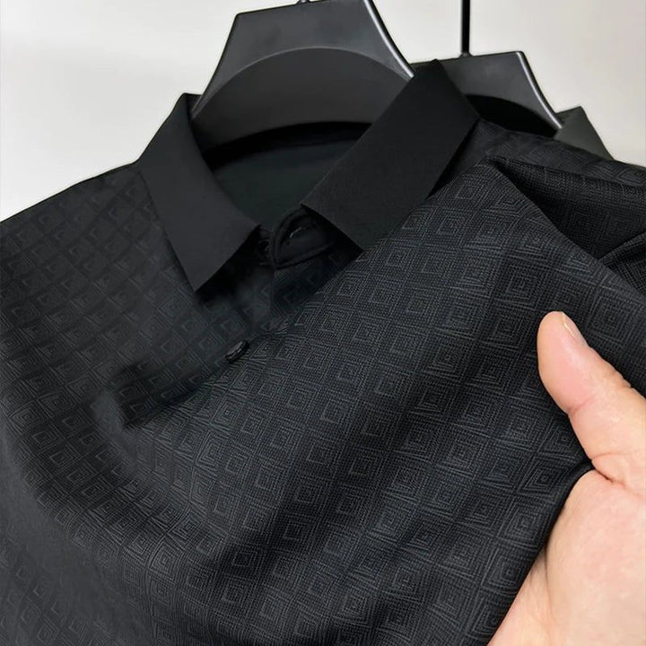 Stylish Silk Polo Shirt for the Summer Look - Borre