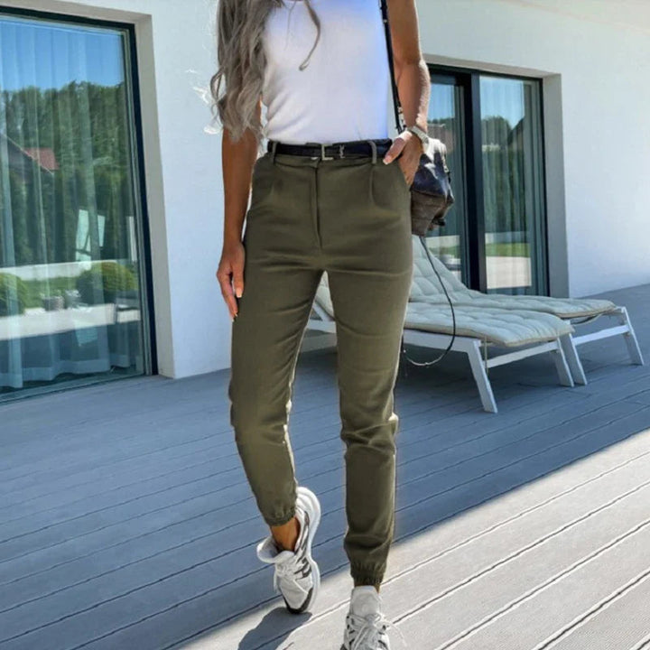 Mila™ - Pantalon chino élégant en coton