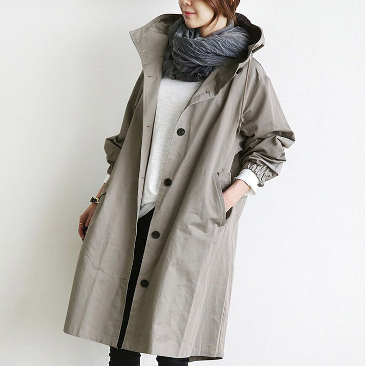 Frieda™ - Trench-coat élégant en coton