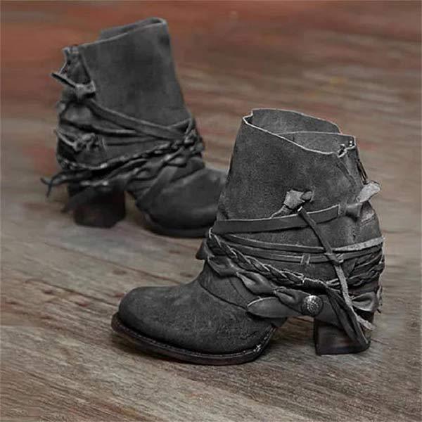 Adelaide - Zeitlose Vintage-Stiefeletten für einen einzigartigen Look