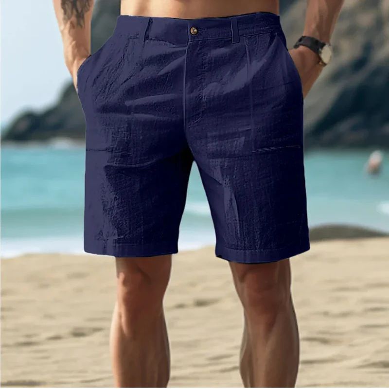 Shorts de plage en lin à la mode pour hommes - Joeri