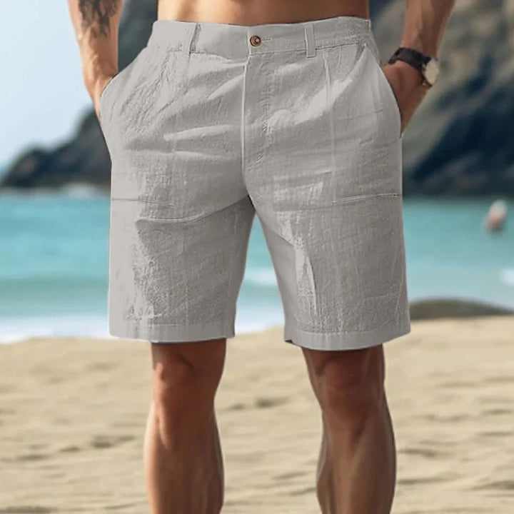 Shorts de plage en lin à la mode pour hommes - Joeri