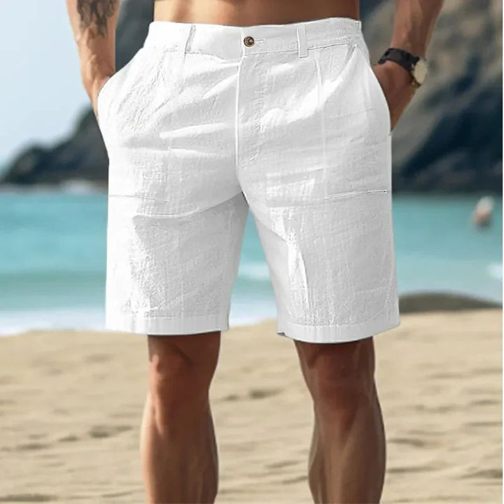 Shorts de plage en lin à la mode pour hommes - Joeri
