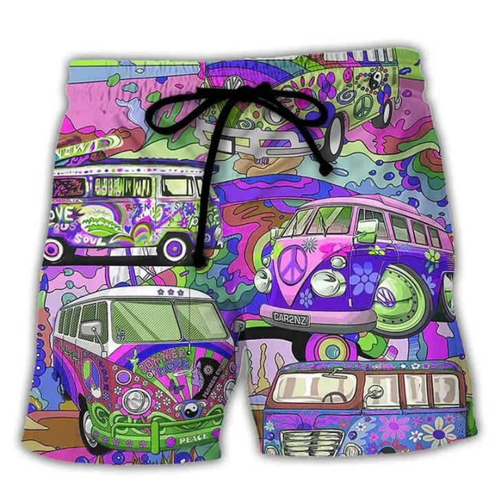 Summery, colorful swim shorts - Pete's style!