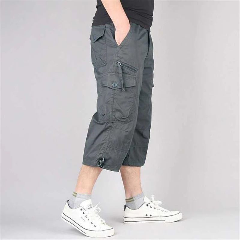 Shorts cargo longs stylés pour hommes - Olan