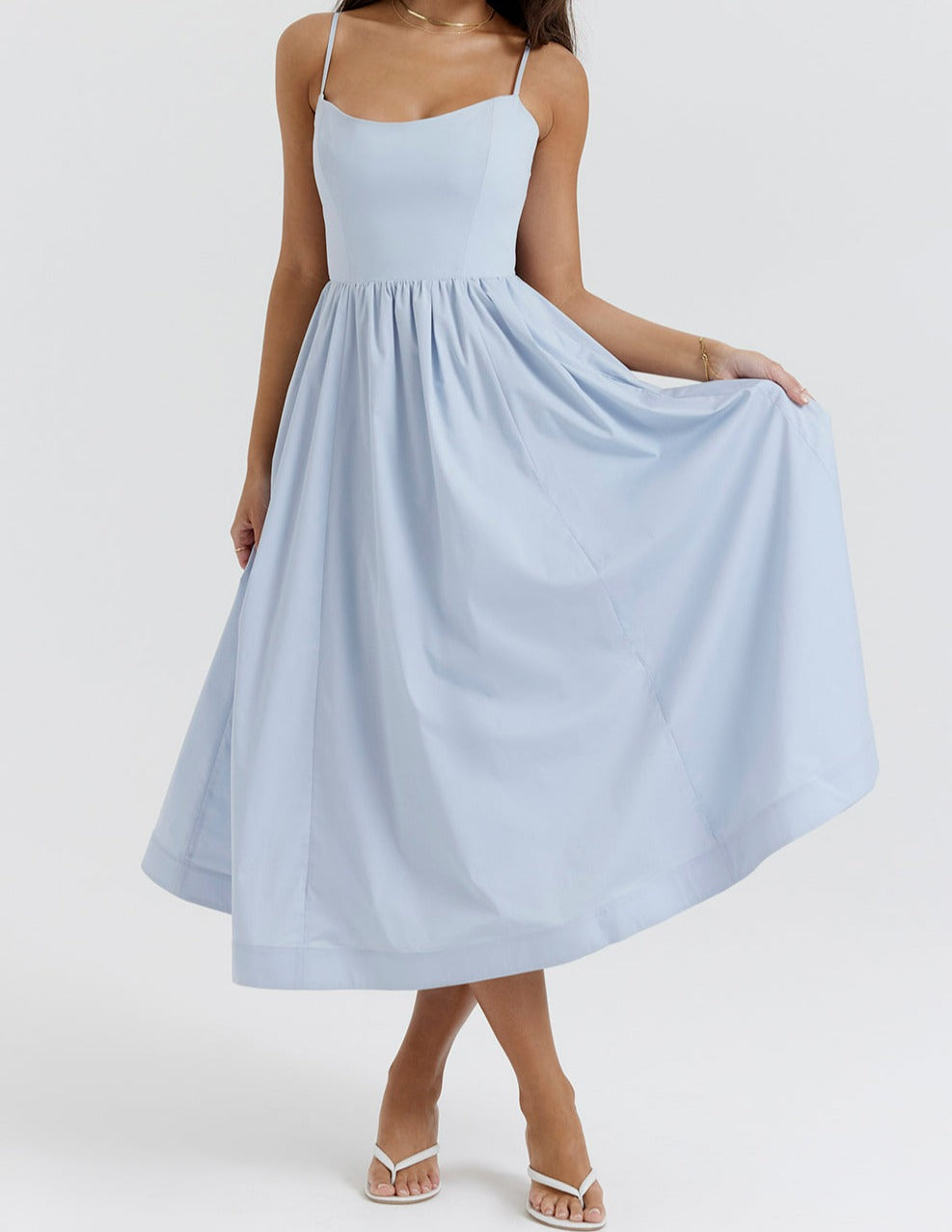 Mia™ - Robe élégante sans manches